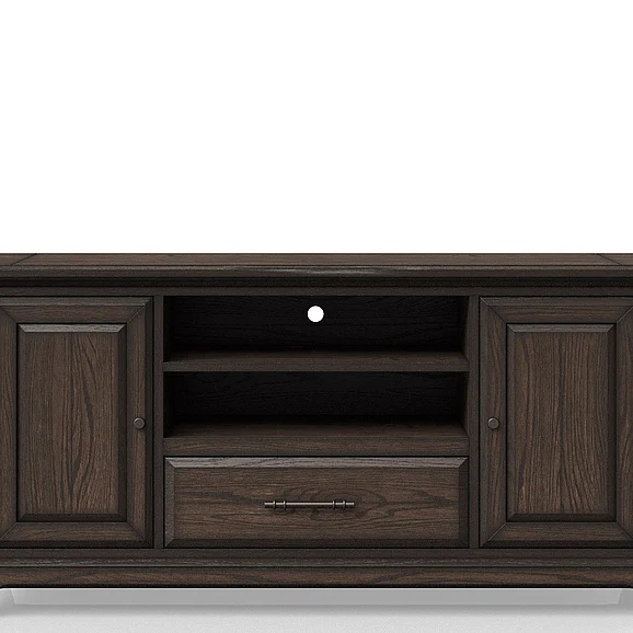Emma Mason Signature Saddle Ridge Entertainment Console w/ Power Box in Elm