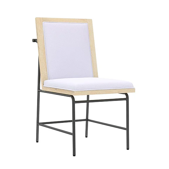 Alpine Furniture Sloane Side Chairs (Set of 2), Driftwood 3966-02