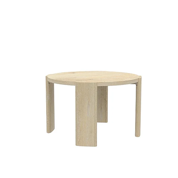 Alpine Furniture Sloane Round Dining Table, Driftwood 3966-25