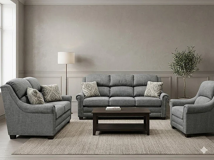 Tennessee Custom Dawson 3pc Living Room Set