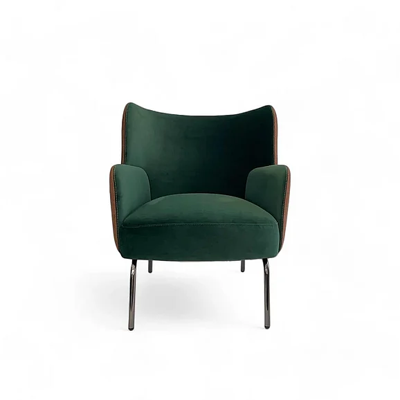 Klaussner Elan Zavra Coffee Leisure Chair in Green