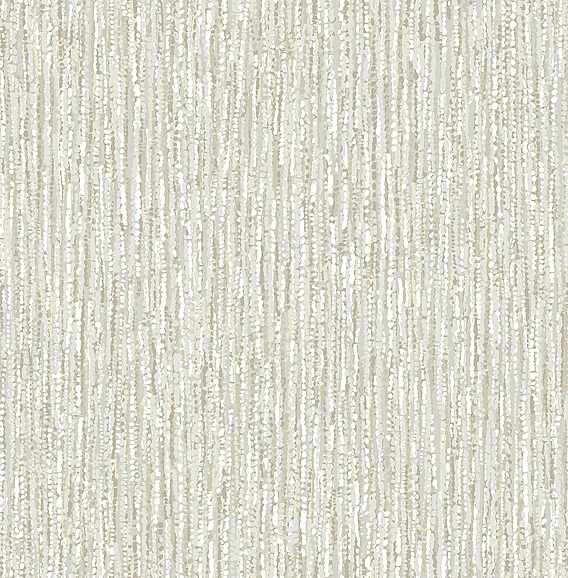 York A-Street Prints Corliss Neutral Beaded Strands Wallpaper (Double Roll) 4141-27152