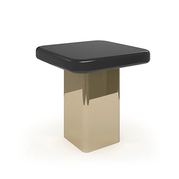 Caracole Gelee Accent Table - Chocolate CLA-024-427