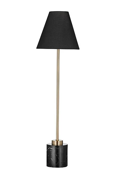 Bassett Mirror Conpany Naomi Table Lamp in Black L4729T
