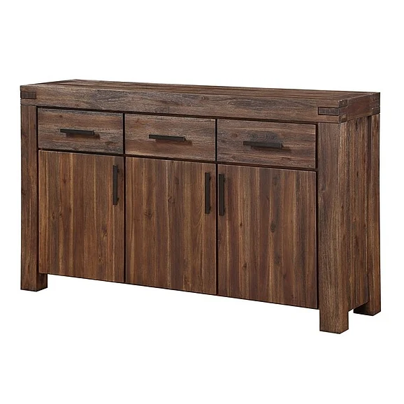 Modus Furniture Meadow Sideboard in Brick Brown 3F4173