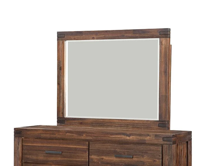 Modus Meadow Mirror in Brick Brown 3F4183
