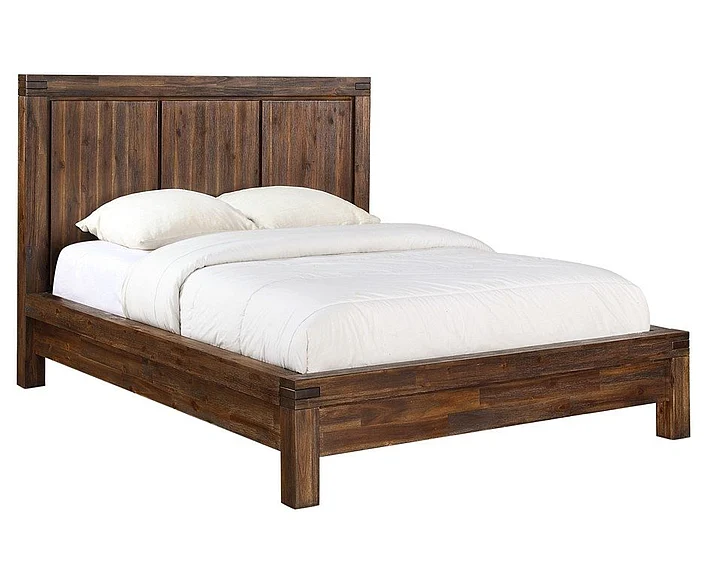 Modus Meadow Queen Platform Bed in Brick Brown 3F41F5
