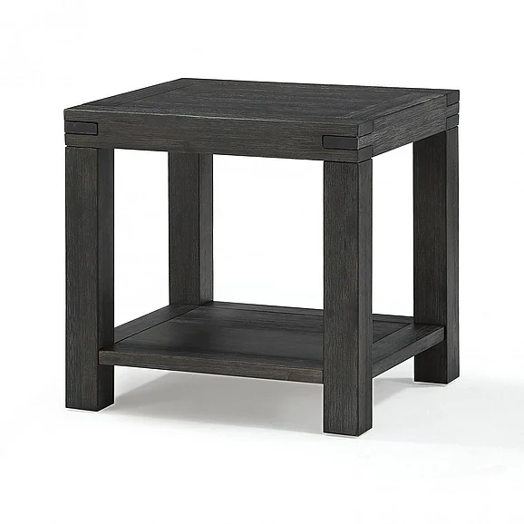 Modus Furniture Meadow End Table in Graphite 3FT322