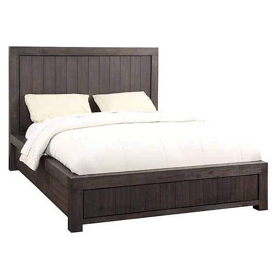 Modus Heath Full Platform Bed in Basalt Grey 3H57F4