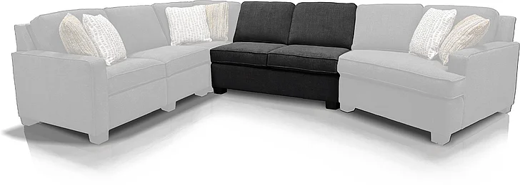 Tennessee Custom Nola Armless Sofa 3N00-40