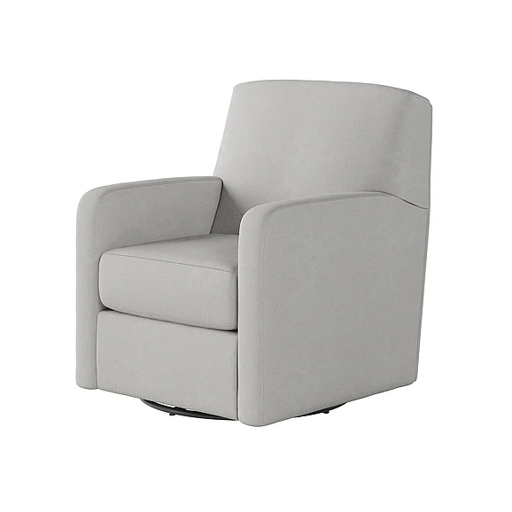 Southern Motion Flash Dance Swivel Glider in Shell 101 286-15