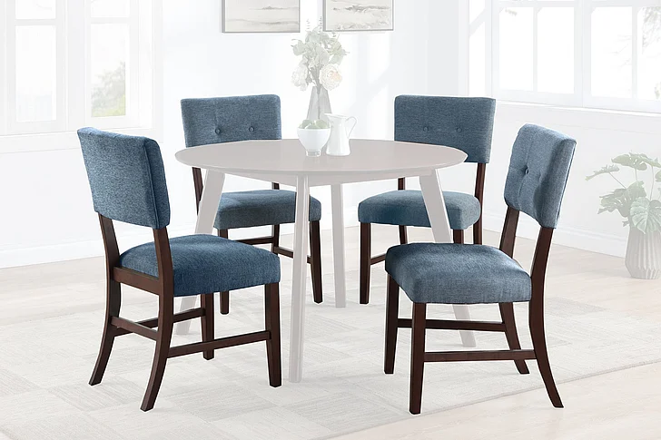 New Classic Tioga Blue Dining Chair (Set of 2) D5348-20-BLU