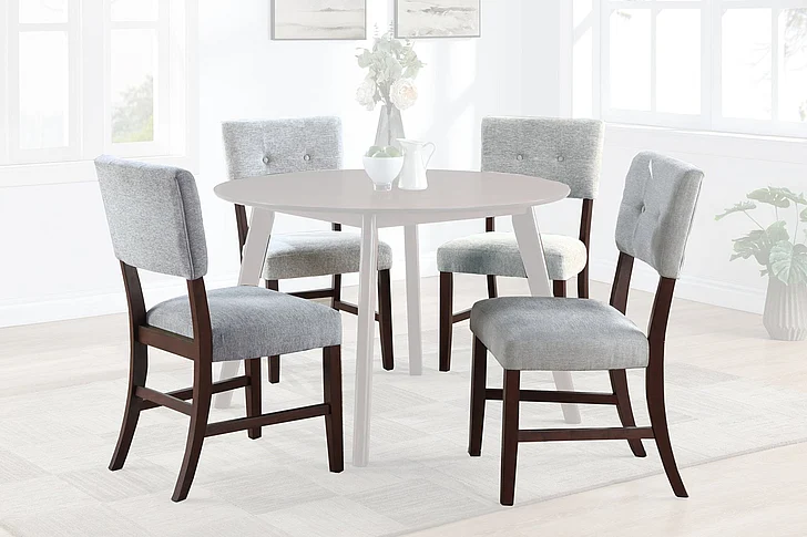 New Classic Tioga Gray Dining Chair (Set of 2) D5348-20-GRY