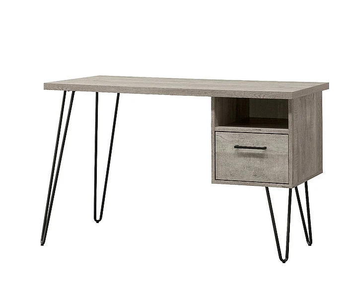 Emma Mason Signature Polar Fade Grey Oak Desk