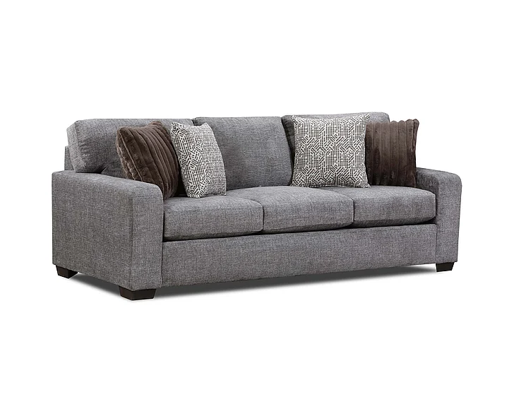 Homelegance Denizen Sofa with Pillows in Brown 99002TP-3