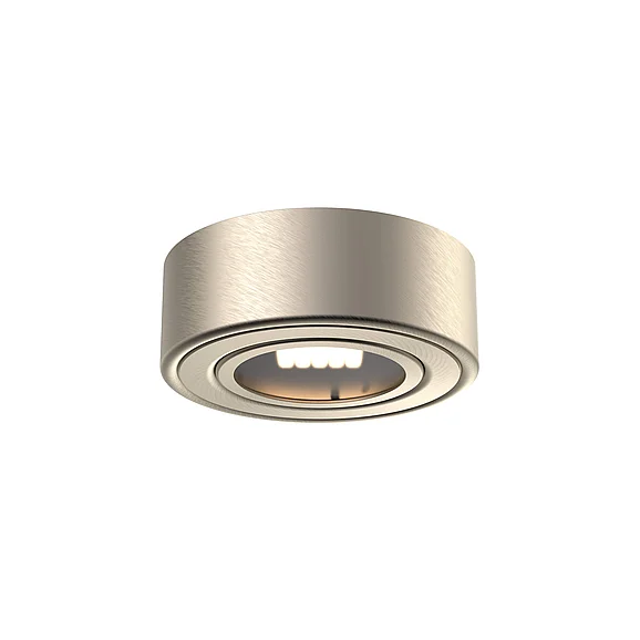 Dals DuoPuck 2-In-1 LED Puck, 5CCT in Satin Nickel 4005-CC-SN