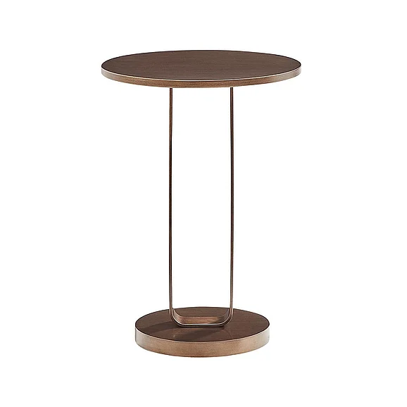 Comfort Pointe Tallulah Antique Bronze Round Accent Table 4008-AT
