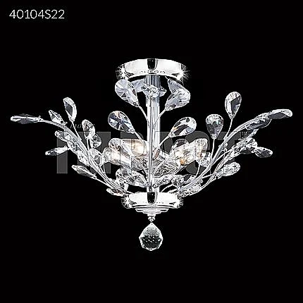 James R. Moder Regalia Collection Hall and Master Closets in Silver 40104S22