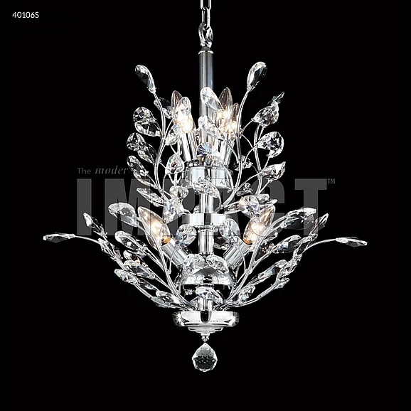 James R. Moder Regalia Chandelier in Silver 40106S77