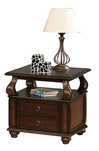 Acme Amado End Table in Espresso 80012