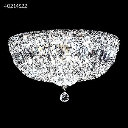 James R. Moder Flush Mount Collection Hall and Master Closets in Silver 40214S22