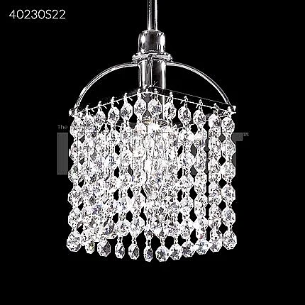 James R. Moder Contemporary Collection Crystal Chandelier in Silver 40230S22