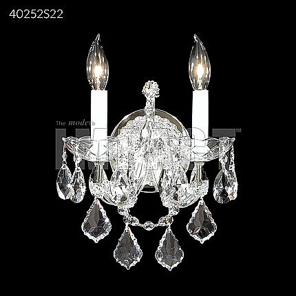 James R. Moder Maria Theresa Collection Wall Sconce / Vanity in Gold Lustre 40252GL2GT