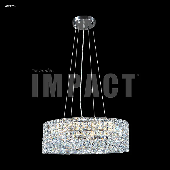 James R. Moder Contemporary Chandelier in Silver 40396S00