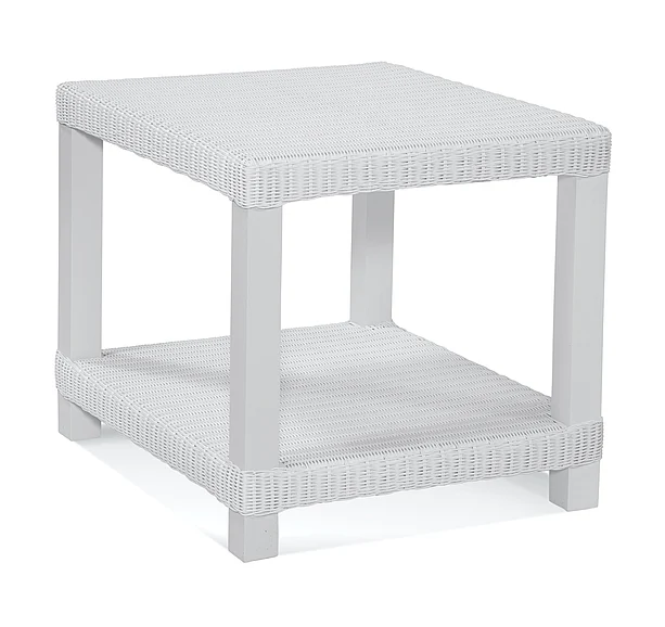 Braxton Culler Tangier End Table in White 404-071