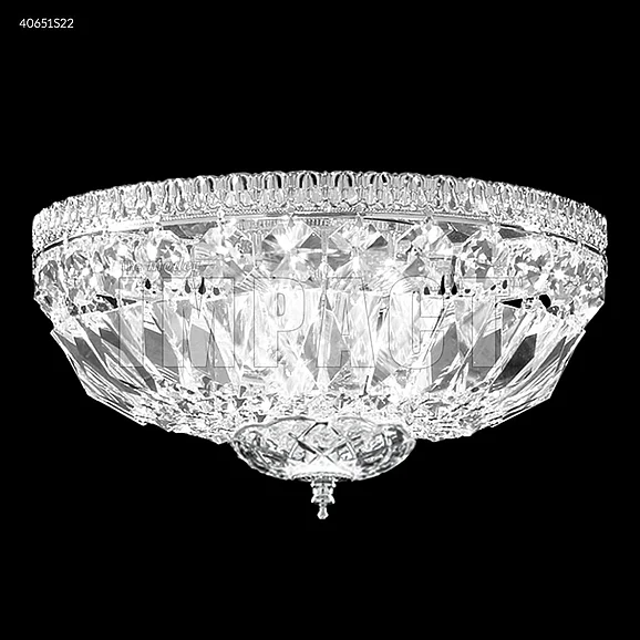 James R. Moder Flush Mount Collection Hall and Master Closets in Gold 40651G22