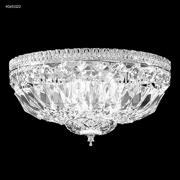 James R. Moder Flush Mount Collection Hall and Master Closets in Gold 40651G77