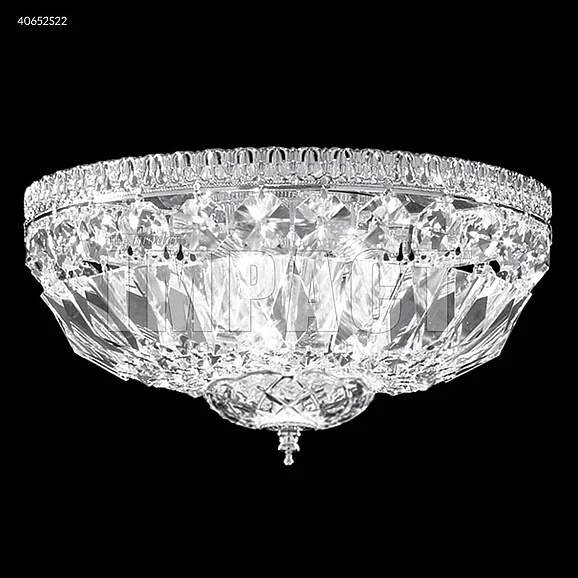 James R. Moder Flush Mount Collection Hall and Master Closets in Gold 40652G22