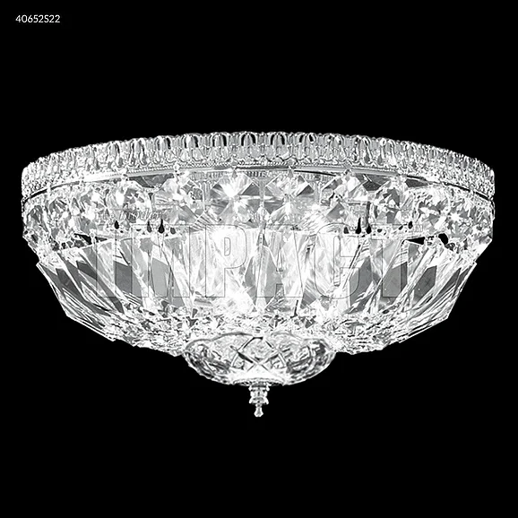 James R. Moder Flush Mount Collection Hall and Master Closets in Gold 40652G00