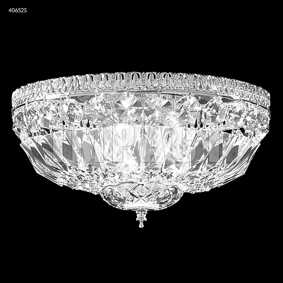James R. Moder Flush Mount Collection Hall and Master Closets in Gold 40653G77