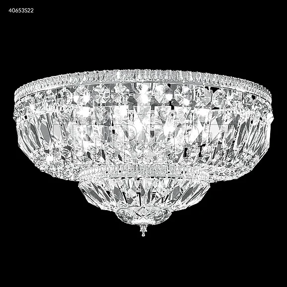 James R. Moder Flush Mount Collection Hall and Master Closets in Silver 40653S22
