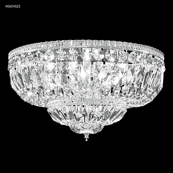 James R. Moder Flush Mount Collection Hall and Master Closets in Gold 40654G22