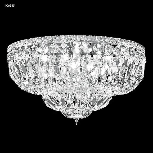 James R. Moder Flush Mount Collection Hall and Master Closets in Silver 40654S00
