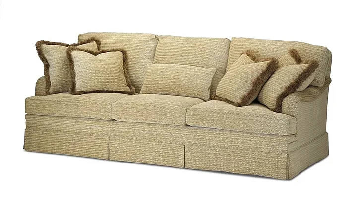 Theodore Alexander Kickpleat Betanie Sofa 407-95 CUSTOM ITEM