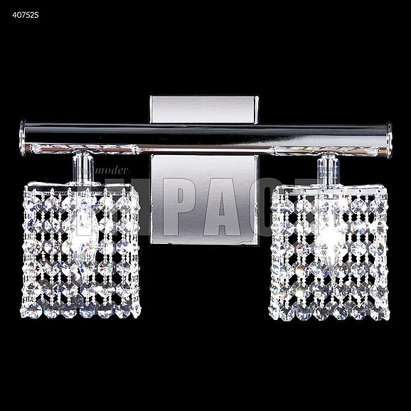 James R. Moder Contemporary Collection Wall Sconce / Vanity in Silver 40752S77