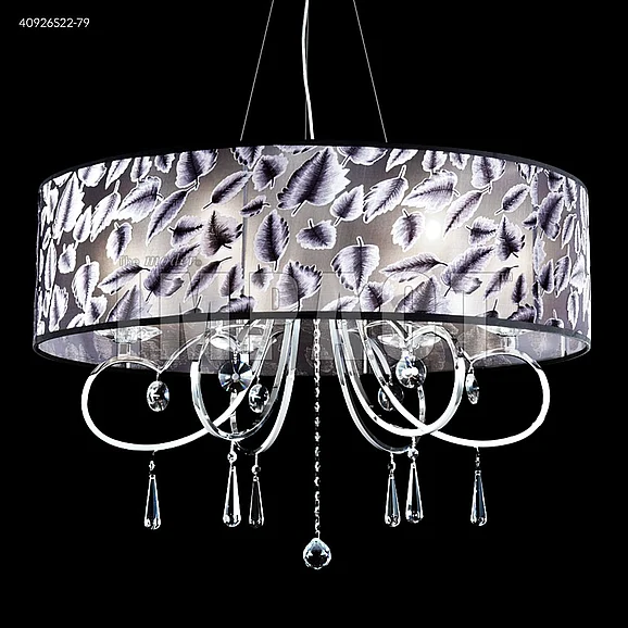 James R. Moder Contemporary Collection Crystal Chandelier in Silver 40926S22-79