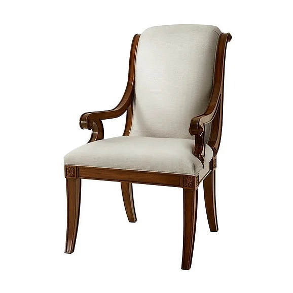 Theodore Alexander English Cabinet Maker Gabrielle'S Armchair 4100-787.1Boa