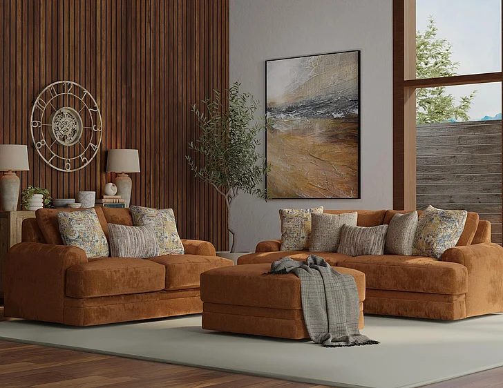 Corinthian 4100 Audubon 2pc Living Room Set