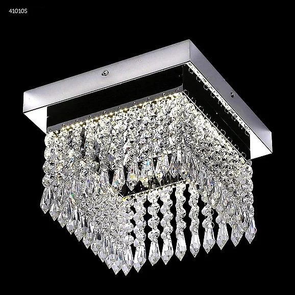 James R. Moder Galaxy LED Crystal Chandelier in Silver 41010S77LED