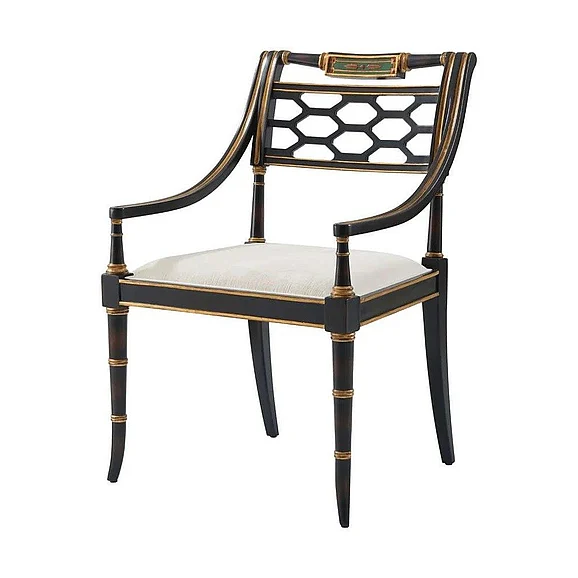 Theodore Alexander Ta Originals Sophy'S Arm Chair 4102-138.1Boa