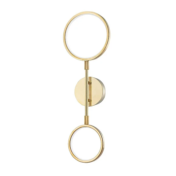 Hudson Valley Lighting Saturn Wall Sconce 4102-AGB