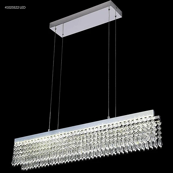 James R. Moder Galaxy Collection Crystal Chandelier in Silver 41025S22LED
