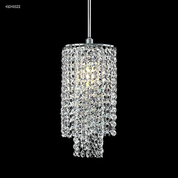 James R. Moder Contemporary Collection Crystal Chandelier in Silver 41041S22
