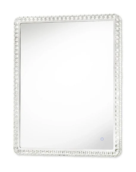 NOVA of California Marilyn Illuminated Rectangular Wall Mirror 4111293CH