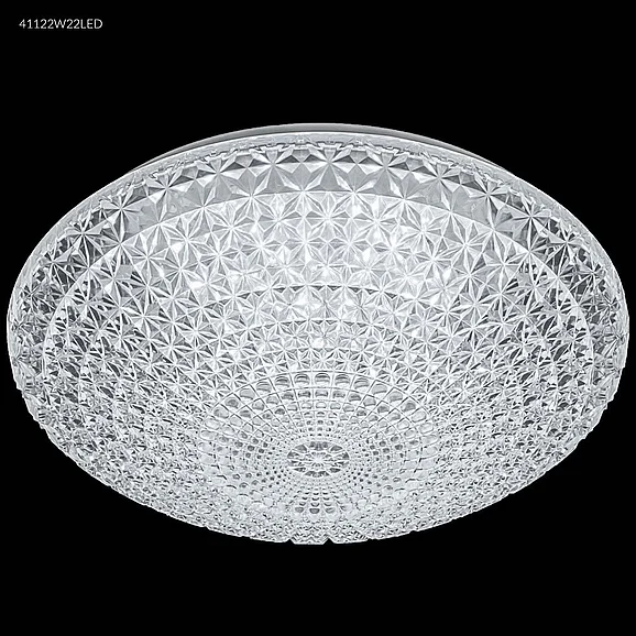 James R. Moder Acrylic Collection Acrylic Chandelier in White 41122W22LED