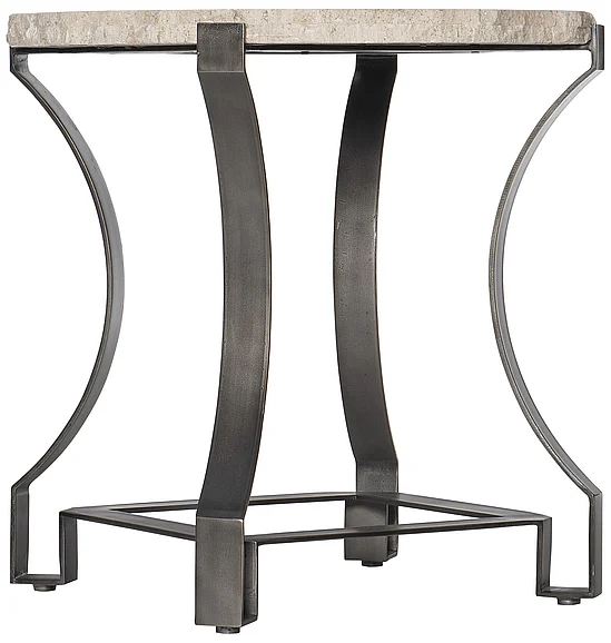 Bernhardt Freestanding Occasional Sayers Side Table in Bronze 414-123 PROMO